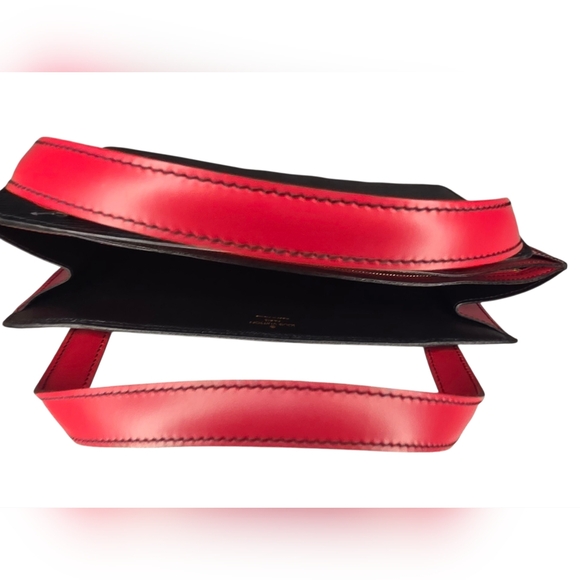 LOUIS VUITTON Epi Bicolor Varenne Hand Bag Black/Red - With COA - Picture 9 of 16